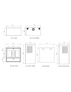 Armario mural compacto para PC industrial IP20