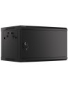 Rack mural 19" 6U F600 Puerta Metálica Ciega
