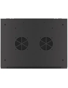 Rack Mural 19" 6U F450mm. Puerta Metálica Ciega