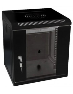 rack mini Mural de 10" de 9U. negro