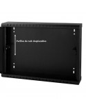 Rack Mural 19" 2U F120 vertical Negro