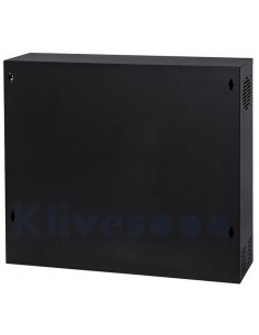 Rack mural 19" 3U vertical F-180mm abatible trasera