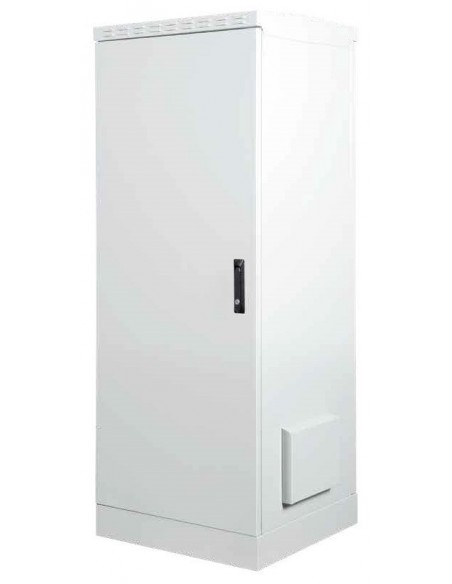 Armario rack exterior Termoaislado 32U 600X600 IP55 + tejadillo. 19"