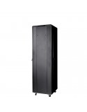 Rack KLIVES 19" 42U 600X600 Pta. Cristal y Puerta trasera ciega lateral