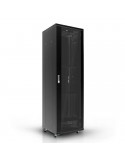 Rack KLIVES 19" 42U 800X1000 Pta. Cristal y Puerta trasera ciega