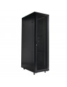 Rack KLIVES 19" 24U 600X800 Puerta delantera y trasera perforada