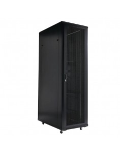 Rack KLIVES 19" 15U 600X600  Puerta delantera y trasera perforada