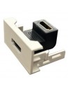 Módulo HDMI 1.4 Hembra/Hembra 45x22,5 mm