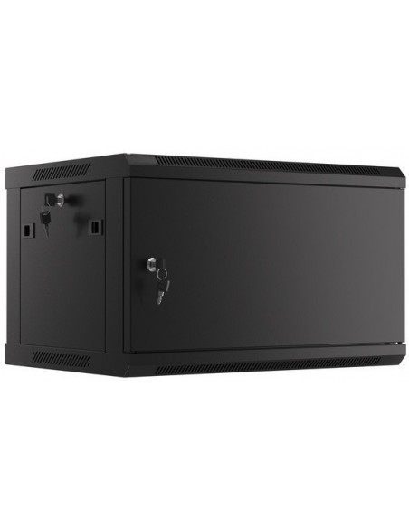 Rack mural 19" 9U F600 Puerta Metálica Ciega