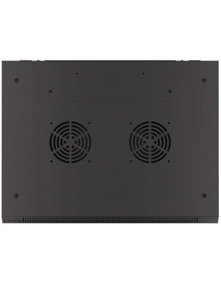 Rack mural 19" 9U F600 Puerta Metálica Ciega