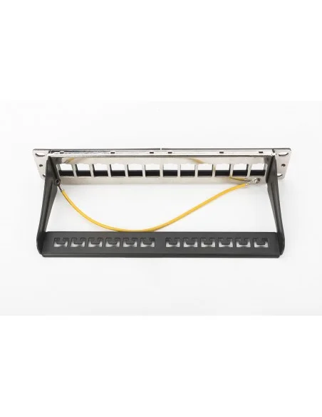 Panel 12 puertos 10" vacio para conetores tipo KEYSTONE
