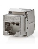 Conector RJ45 Hembra CAT7 S/FTP 180º Sin Herramienta para Patchpanel