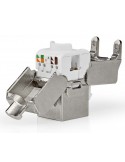 Conector RJ45 Hembra CAT7 S/FTP 180º Sin Herramienta para Patchpanel