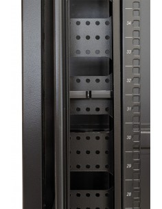 Guía cables vertical con tapa