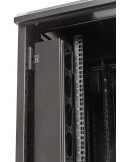 Guía cables vertical con tapa