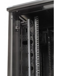 Guía cables vertical con tapa