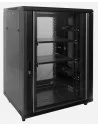 Rack 19" 22U 600x800 Puerta de cristal