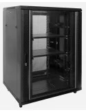 Rack 19" 22U 800x800 mm. Sin accesorios. Puerta de cristal venta rack online