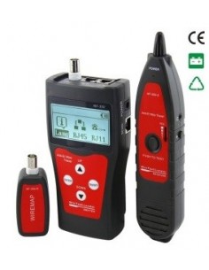 Tester  RJ45, RJ12, RJ11, Cable  COAXIAL con rastreador de cables e identificador