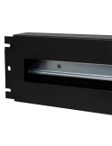 Panel cerrado de 19" 3U 22 módulos CARRIL DIN para mecanismos