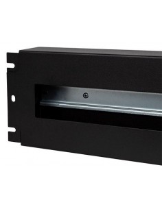 Panel cerrado de 19" 3U 22 módulos CARRIL DIN para mecanismos