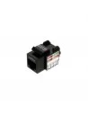 Conector RJ45 Cat5e UTP 90º Hembra Negro