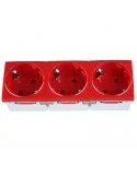 SHUCKO TRIPLE PARA PERFIL PLUS ROJO