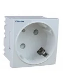 Shucko con protección de 45 x 45 Blanco