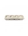 SHUCKO CUADRUPLE PARA PERFIL PLUS BLANCO