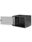 Rack Mural 19" 7U F400mm. Puerta Cristal