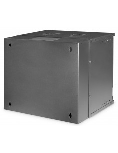 Rack Mural 19" 9U F400mm. Puerta Cristal