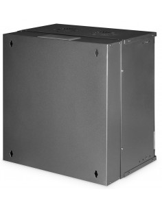Rack Mural 19" 12U F400mm. Puerta Cristal