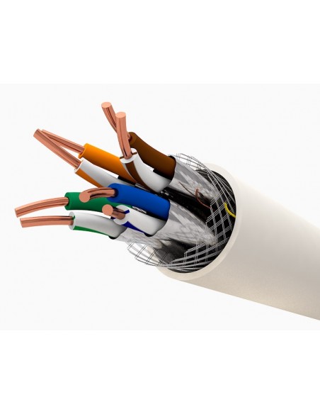 Bobina de cable cat.7 libre de halógenos 500mts Dca