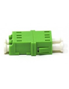 Adap. F. O. LC/APC monomodo Dúplex sin alas para tornillos