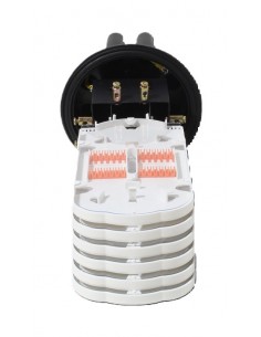 Caja empalme tipo Torpedo IP-68 para 48 fibras
