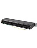 PATCHPANEL Cat6A FTP 19" 1U 48 PUERTOS TRASERA