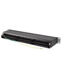 PATCHPANEL Cat6A FTP 19" 1U 48 PUERTOS TRASERA