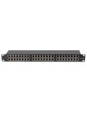 PATCHPANEL Cat6A FTP 19" 1U 48 PUERTOS