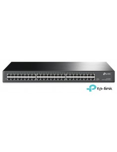 Switch TP-Link19" 48 puertos, Gigabit, Ethernet, no gestionable, montaje en rack