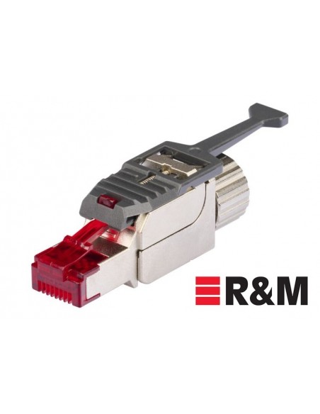Conector RJ45 montable sobre el terreno