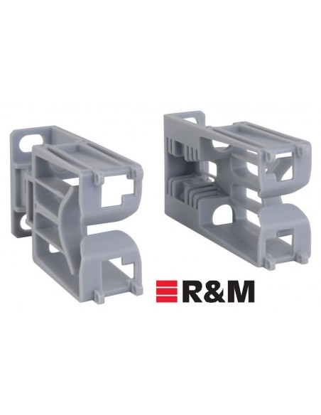 Carcasa Netscale 48 Vacío 1U recto con organizador de cables frontal (FCM) de 80 mm y puerta frontal. Detalle