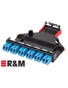 Casete Netscale 48 LC - Duplex 6 puertos Singlemode PC parte posterior