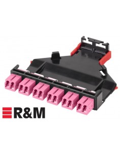 Casete Netscale 48 LC - Duplex  6 puertos MULTIMODO OM4 Negro