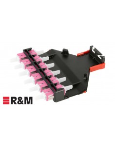 Casete Netscale 48 SC - Simplex  6 puertos MULTIMODO OM4 Negro