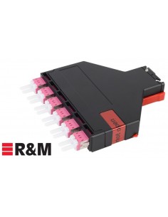 Módulo Netscale 48 MPO-LC 6 puertos OM4 tipo S+ Negro