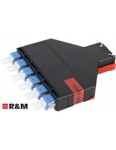 Módulo Netscale 48 MPO-LC 6 puertos Singlemode PC tipo S+ negro