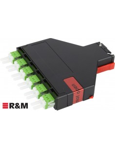 Módulo Netscale 48 MPO-LC 6 puertos SM APC tipo S+ negro