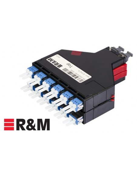 Módulo Netscale 48 MPO-LC 12 puertos Singelmode PC tipo S+ negro inteliPhy