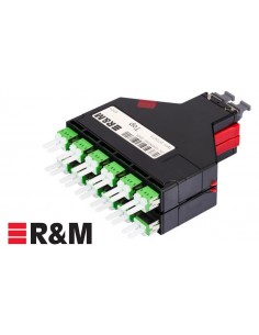 Módulo Netscale 48 MPO-LC 12 puertos Singelmode APC tipo S+ negro inteliPhy