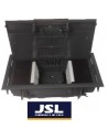Kit Caja de empotrar en suelo 2 Schukos y 4 RJ45